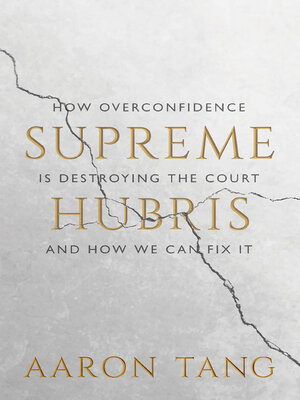 cover image of Supreme Hubris